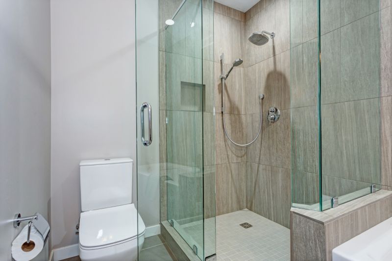 Open-Concept Shower